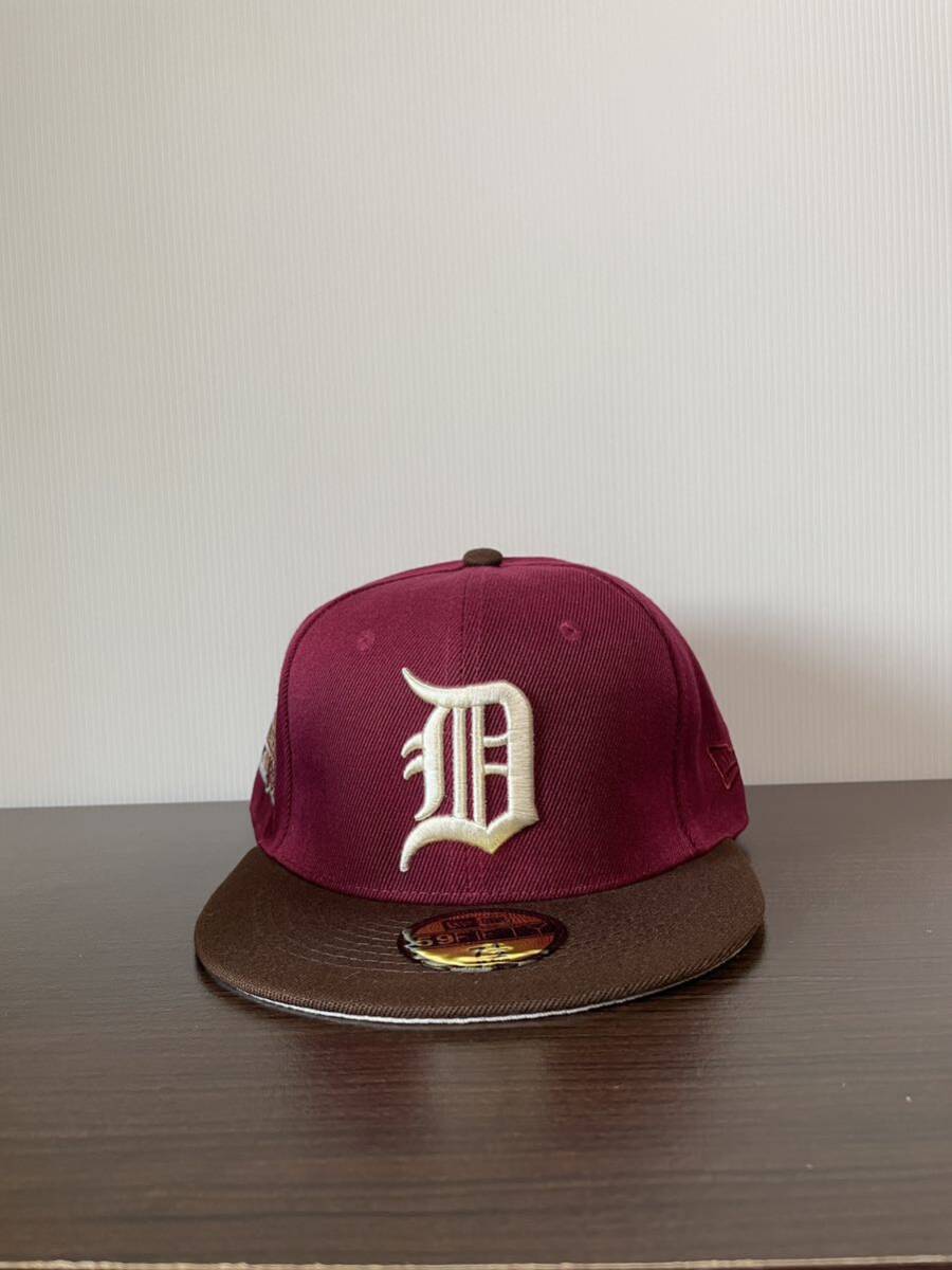 NEW ERA ニューエラキャップ MLB 59FIFTY (7-1/2) 59.6CM DETROIT TIGERS デトロイト・タイガースWORLD SERIES 帽子 の画像2