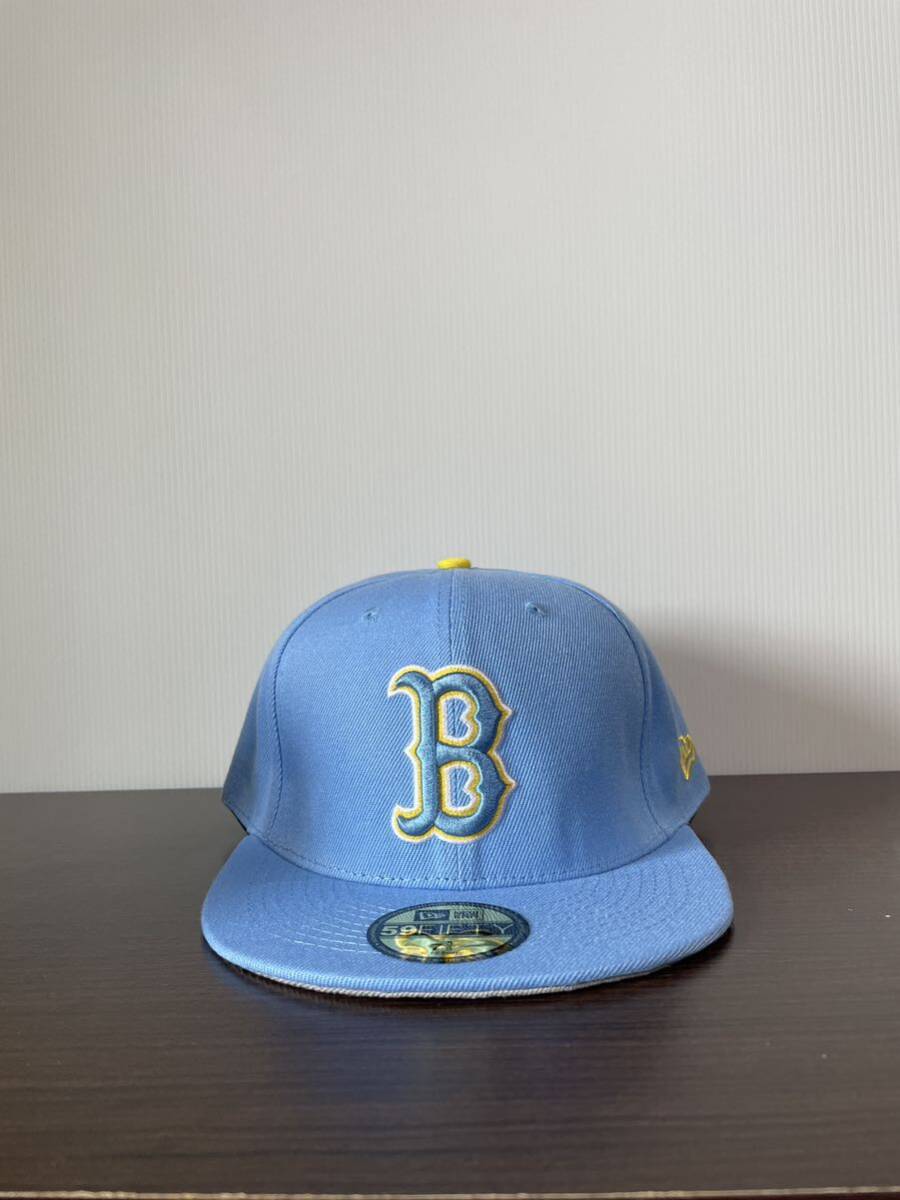 NEW ERA ニューエラキャップ MLB 59FIFTY (7-5/8) 60.6CM BOSTON RED SOXボストン・レッドソックス 帽子 _画像2