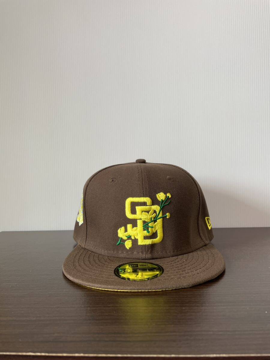 NEW ERA New Era колпак MLB 59FIFTY (7-3/8) 58.7CM SANDIEGO PADRES солнечный tiegopa платье шляпа 