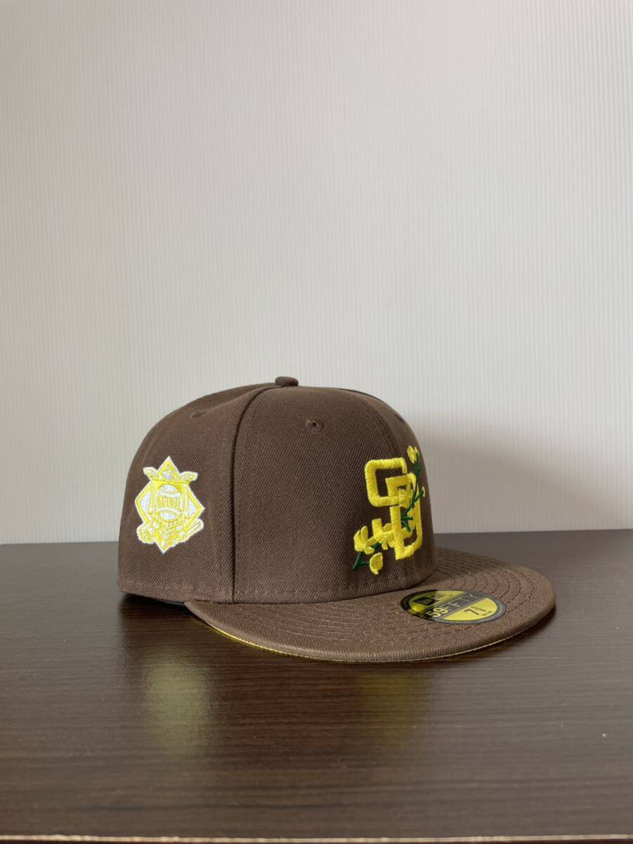 NEW ERA New Era колпак MLB 59FIFTY (7-3/8) 58.7CM SANDIEGO PADRES солнечный tiegopa платье шляпа 