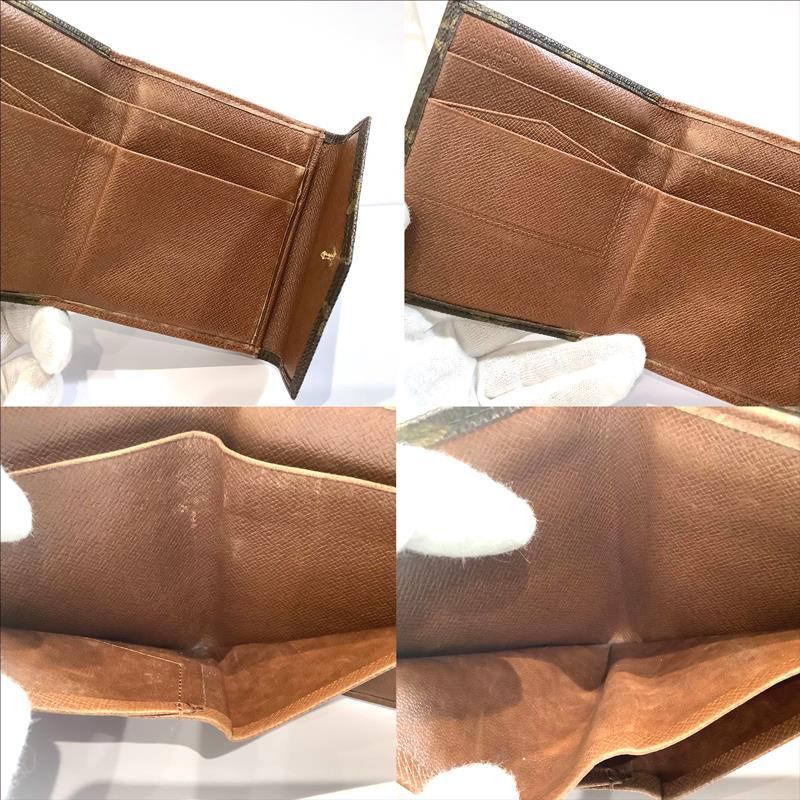 ルイ・ヴィトン（LOUISVUITTON）ポルトモネ ビエ カルトクレディ　モノグラム　M61660　AN0951　Wホック財布　2つ折り財布【中古】KB-8248_画像10