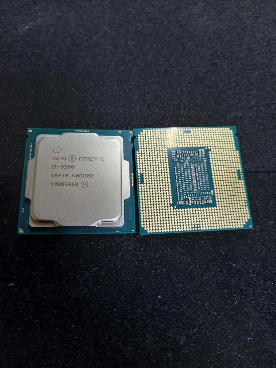 2枚組 Intel Core i5 -9500 SRF4B 3.00GHz 送料無料の画像2