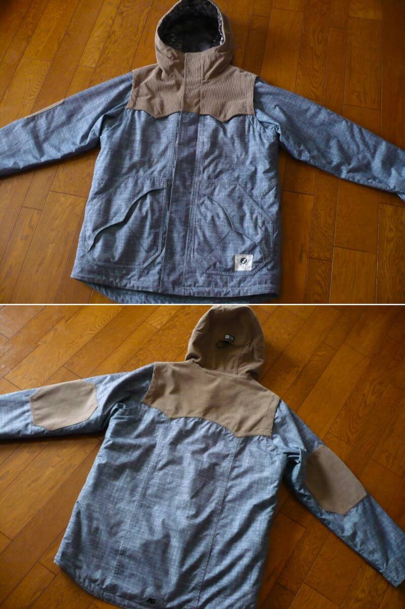 送料込 着用2回 美品 BURTON Analog スノーボードジャケット M(L