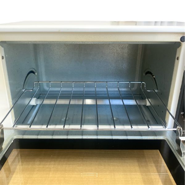 【イチオク】 コンフィー COMFEE' オーブントースター ホワイト 8L 2枚焼き 両面焼き CF-AD081 20年製 箱付き シンプルデザインの画像8