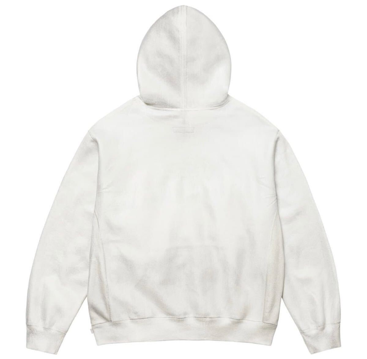 Supreme MM6 Margiela Foil Box Logo Hooded Sweatshirt ホワイト（Lサイズ）の画像3