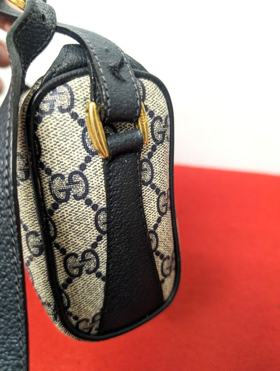 良品 極希少！Gucci シェリーライン ショルダーバッグ オールドグッチ 廃盤