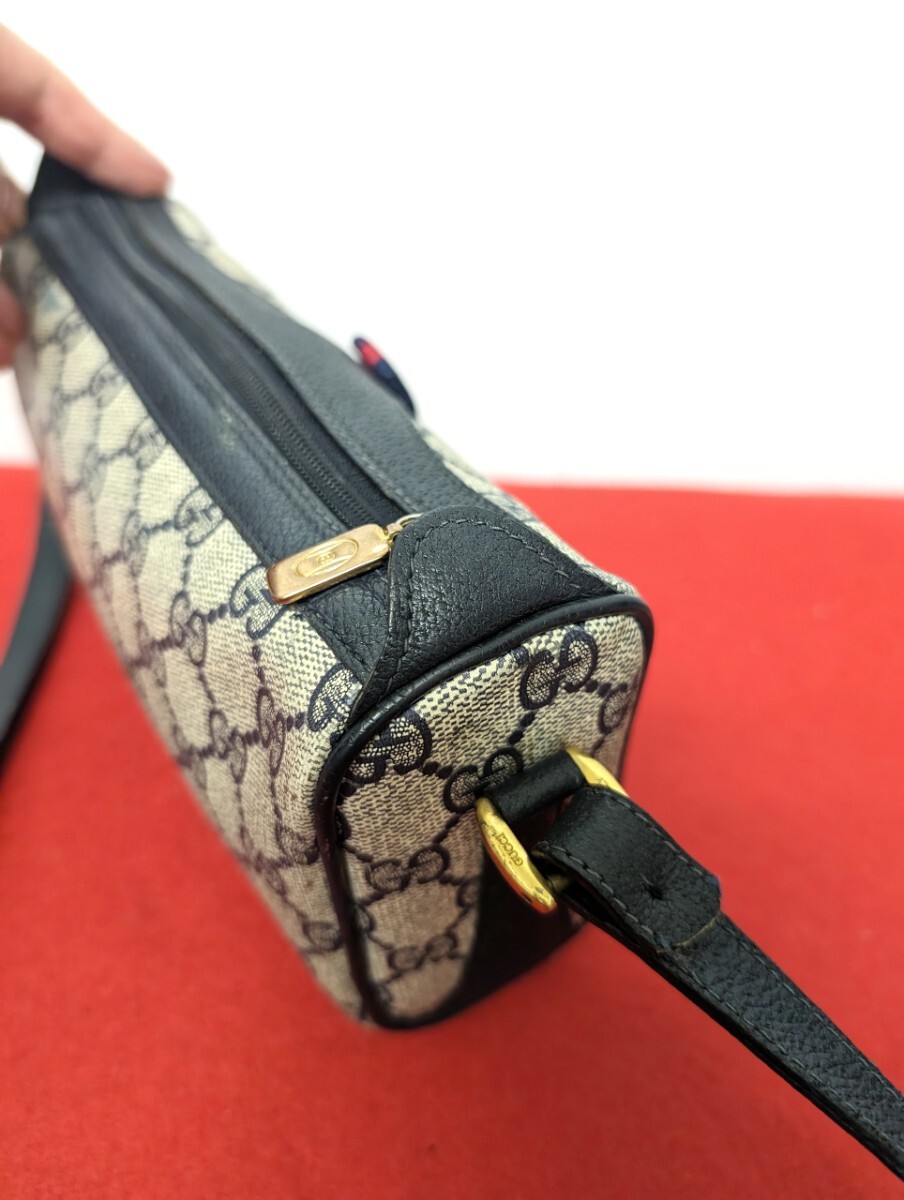 良品 極希少！Gucci シェリーライン ショルダーバッグ オールドグッチ 廃盤