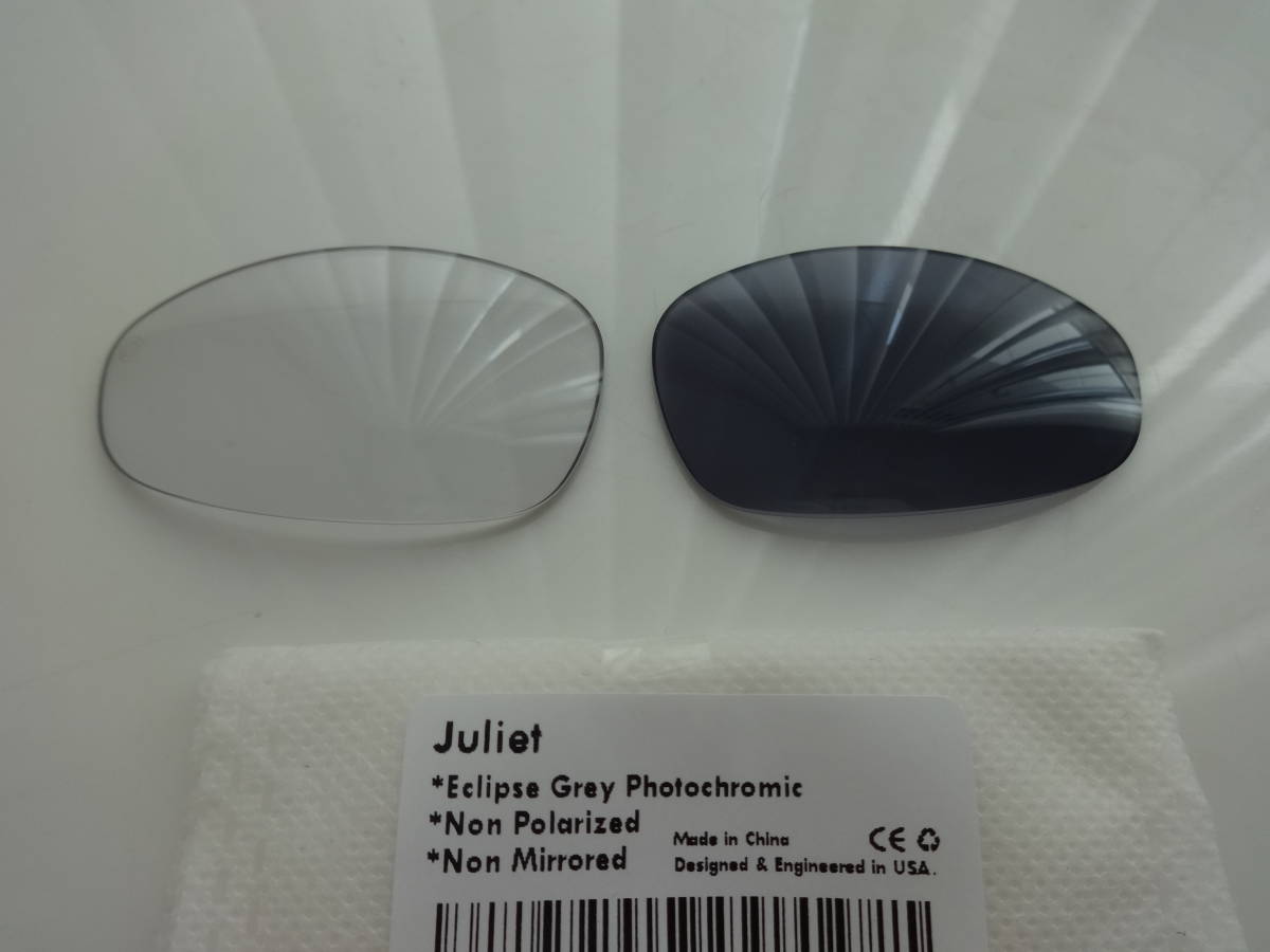 ★オークリージュリエット用 カスタム 調光レンズ Photochromic Transition 新品 JULIET の画像1