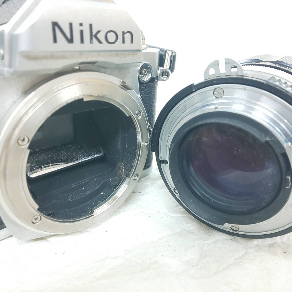 ◎ニコン◎Nikon FM 一眼レフカメラ / NIKKOR-P Auto 1:2.5 f=105mm 中古現状 即発送の画像9