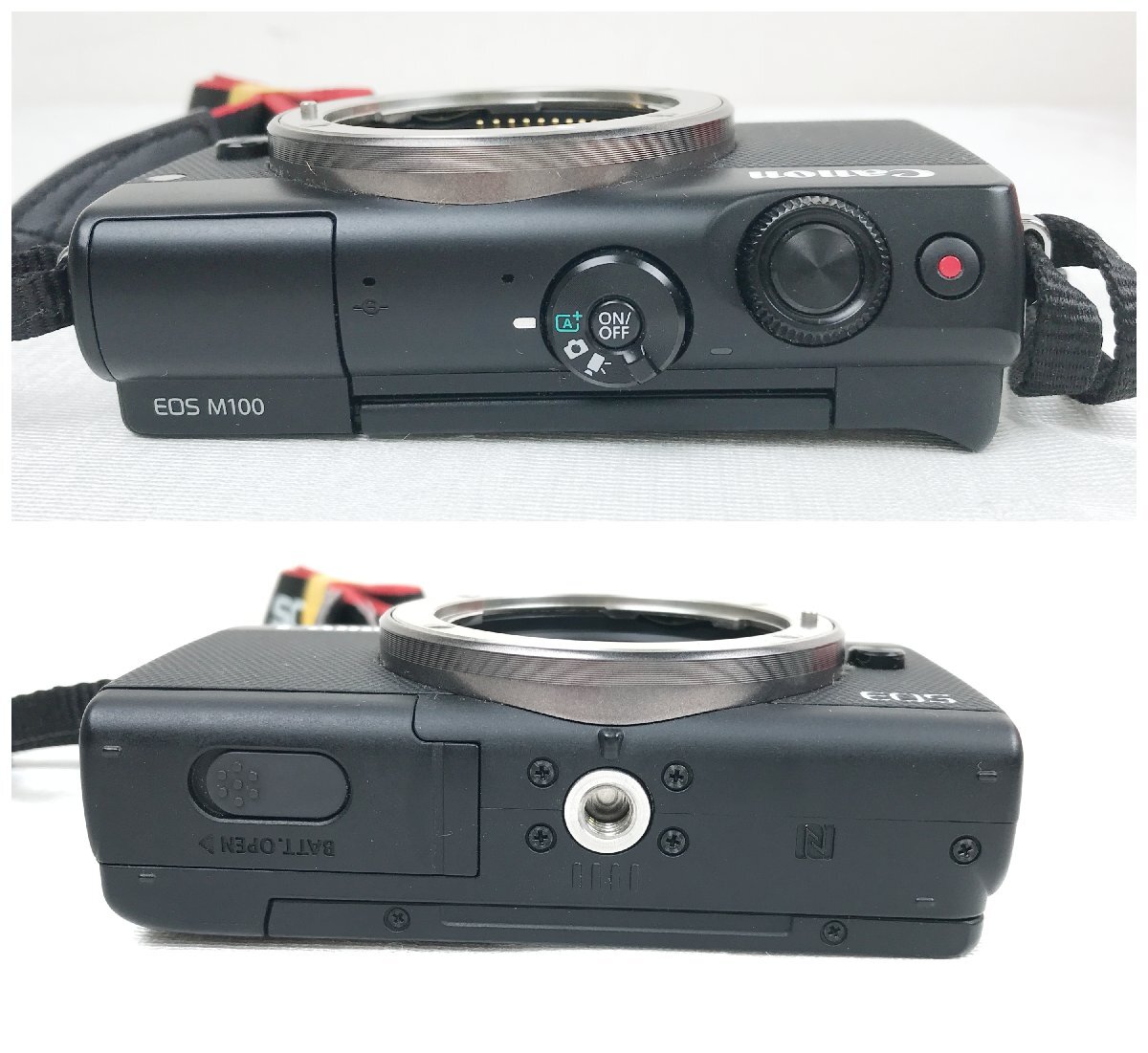 1204 Canon キヤノン EOS M100 ミラーレス一眼 デジタルカメラ / レンズ EF-M 15-45mm 1:3.5-6.3 IS STM_画像3