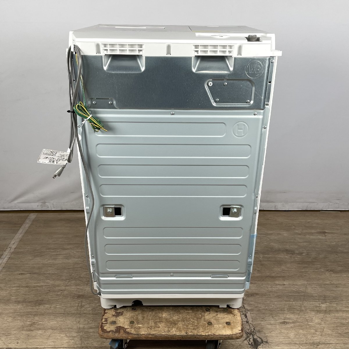 1204 Panasonic パナソニック ななめドラム式洗濯乾燥機 NA-LX129BL-W 2022年製 左開き 洗濯12kg 乾燥6kg マットホワイト/白 洗濯機の画像9