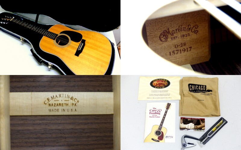 【882】 極美品 Martin マーティン D-28 アコギ アコースティックギター 2011年_画像3