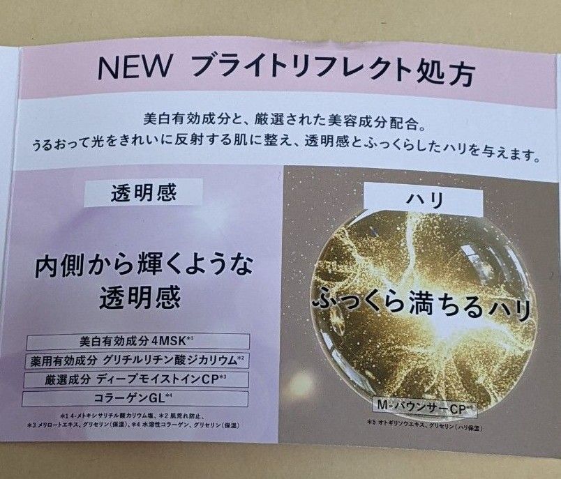 【資生堂】 エリクシール 美白＆エイジングケア  大人の透明肌に NEW「光ブースト化粧水」ｻﾝﾌﾟﾙｾｯﾄ