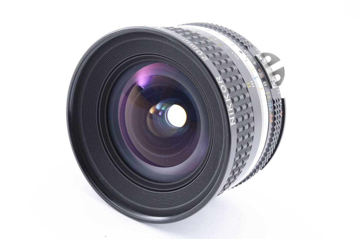 【美品】ニコン Nikon Ai-s Nikkor 20mm f/2.8 MF Wide Lens 広角レンズ #78_画像2