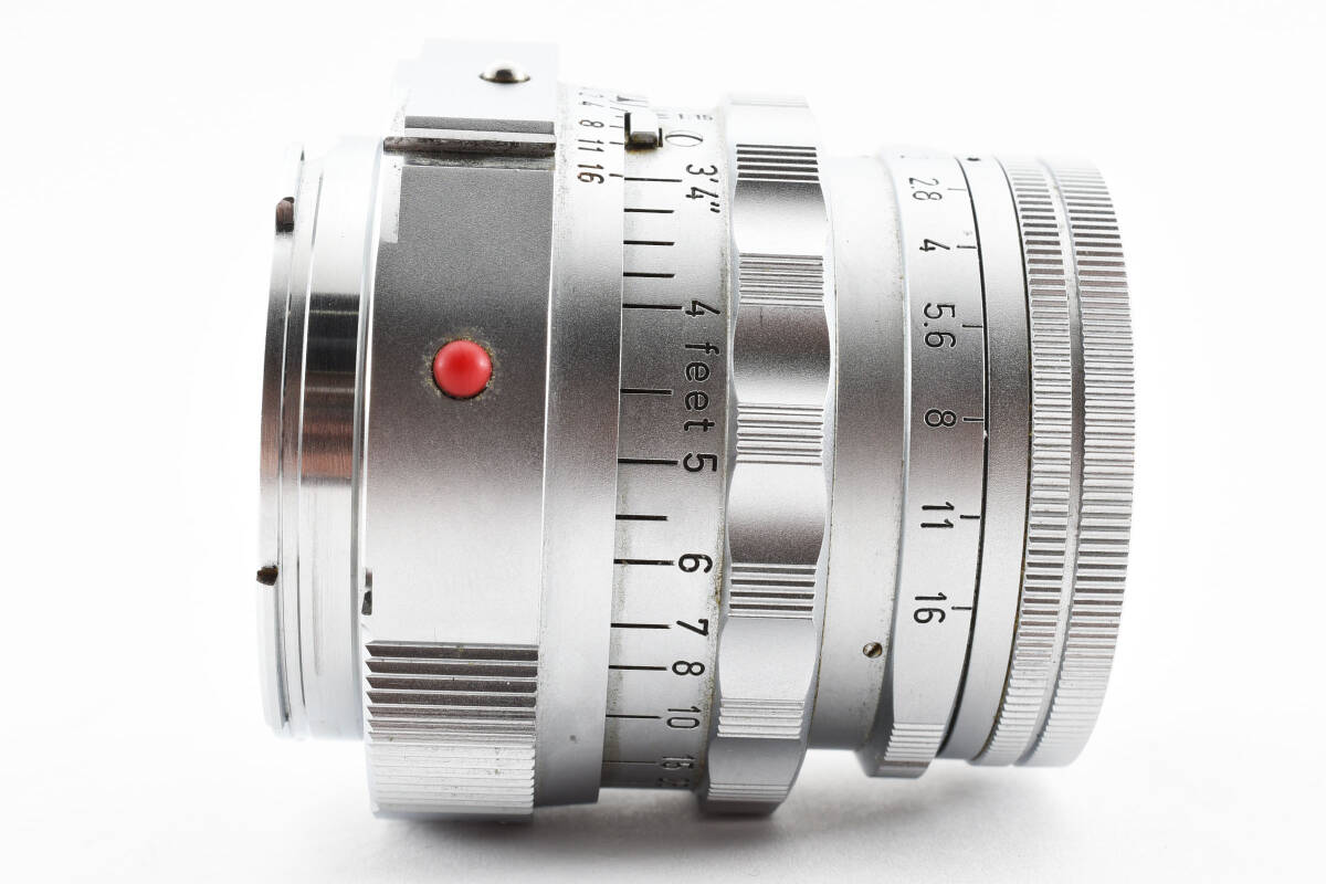 【良品】ライカ ズミクロン Leica DR Summicron 50mm F2 Dual Range Late Model M Mount Lens #105_画像6