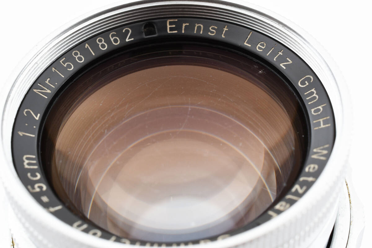 【良品】ライカ ズミクロン Leica DR Summicron 50mm F2 Dual Range Late Model M Mount Lens #105_画像9