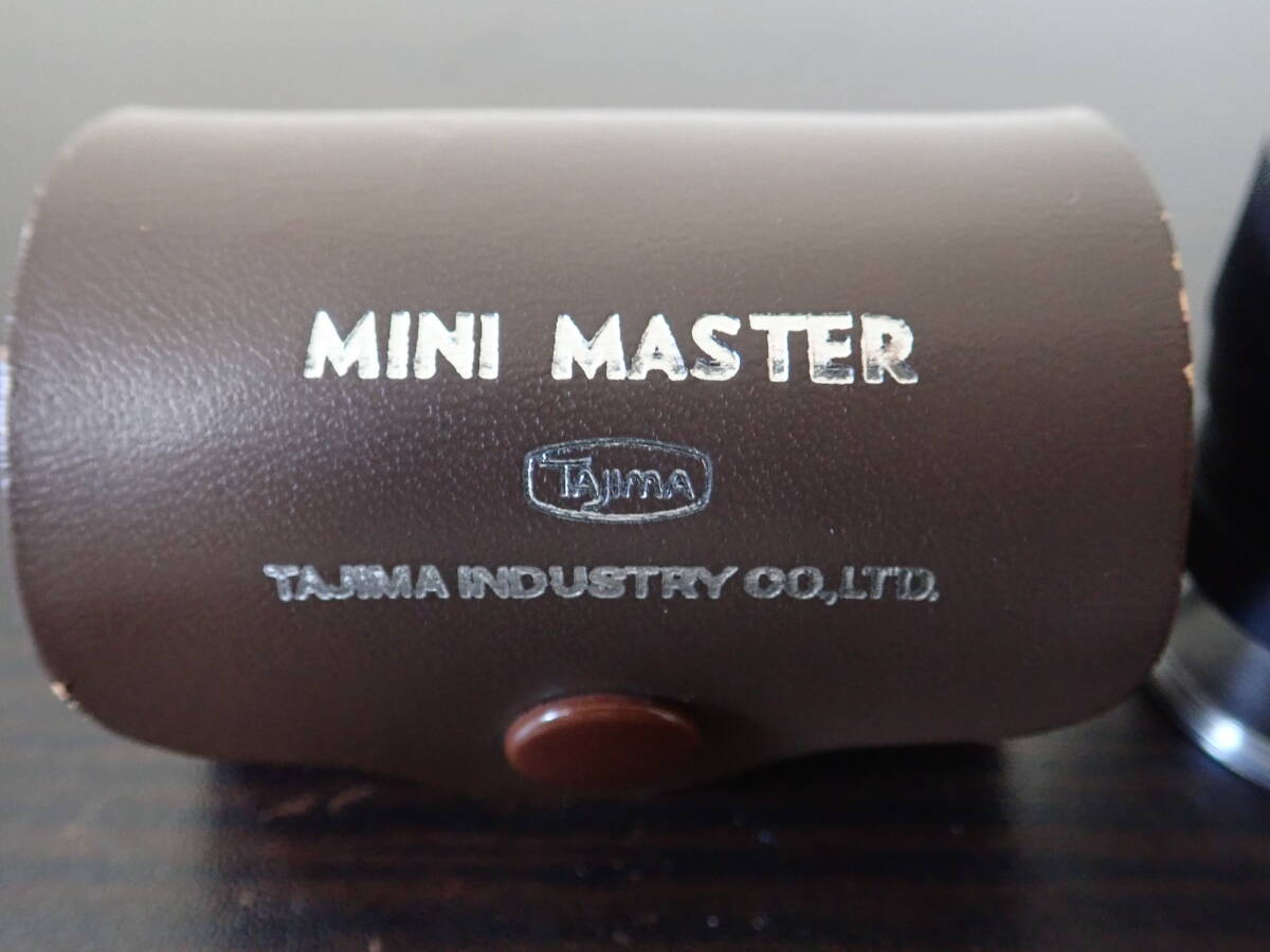 タジマ TAJIMA MINI MASTER ルーペ レトロ 現状品 激安１円スタート_画像2