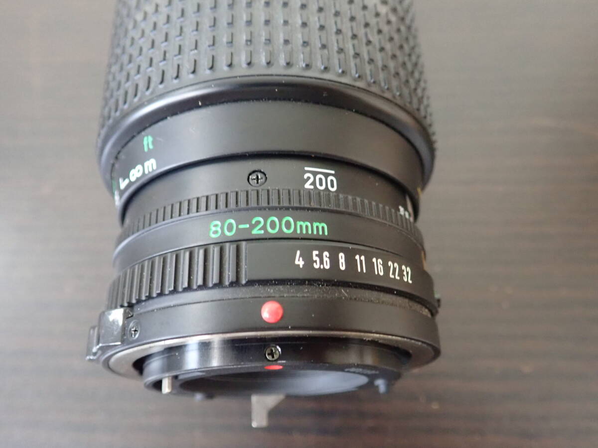 Canon キャノン ZOOM LENS FD 80-200mm 1:4 L カメラレンズ FDマウント マニュアルフォーカス ジャンク扱い 激安１円スタート_画像5