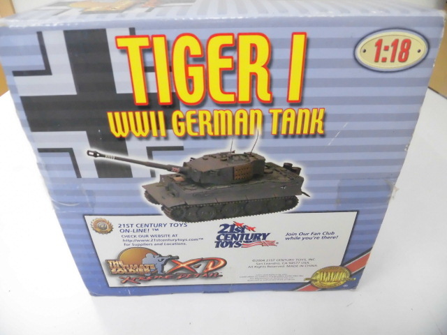 TIGER Ⅰ WWⅡ GERMAN TANK 1/18 THE ULTIMATE SOLDIER タイガー ティーガー 未検品 ジャンク扱い 激安1円スタート