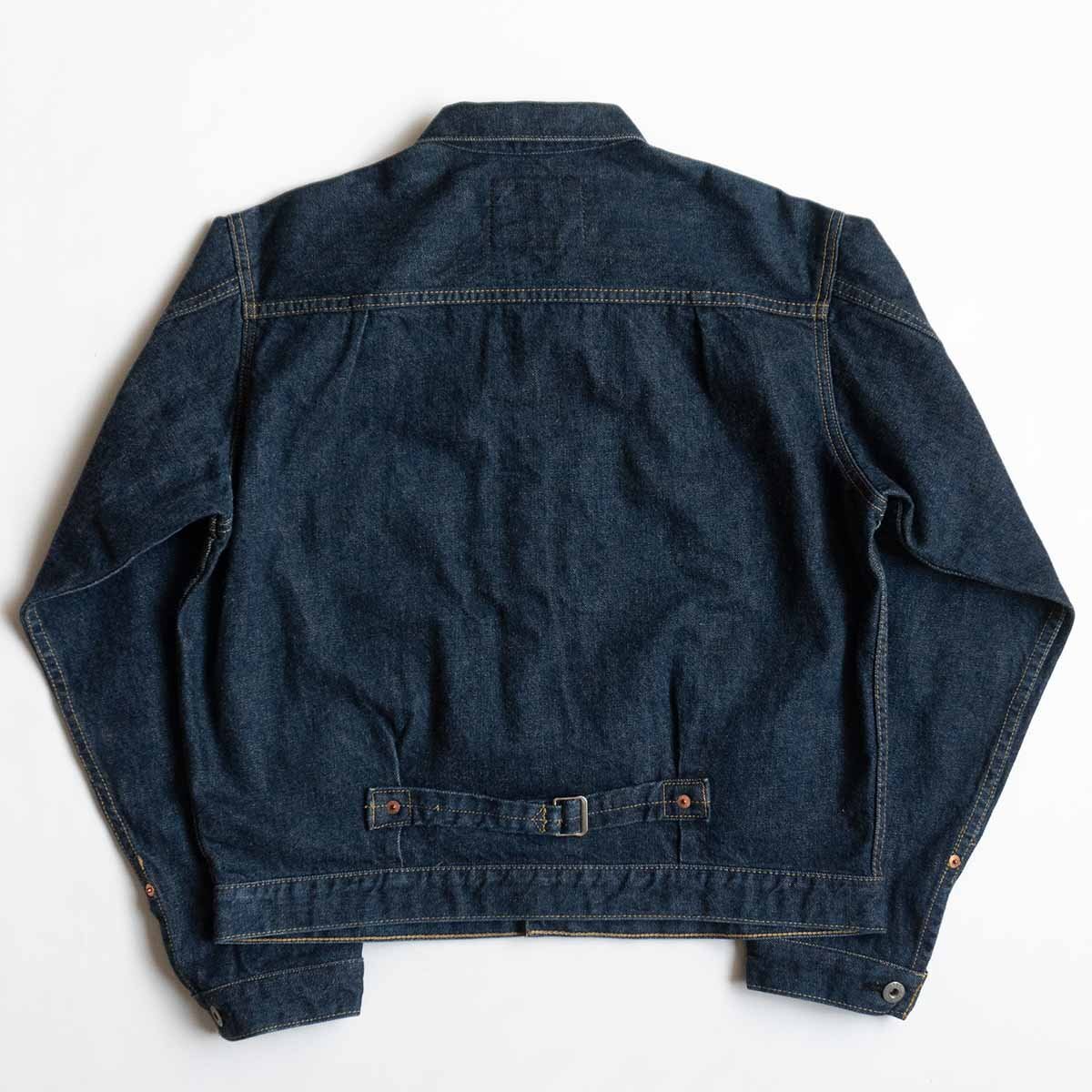 【美品/濃紺】 LEVI'S 【 506XX BIG E デニムジャケット 】40 ファースト 1ST 日本製 インディゴ 2404296_画像2