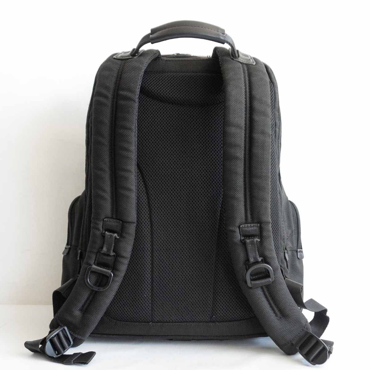 【美品】 TUMI トゥミ 【22681DH/Alpha Bravo Knox backpack】ブラック リュック ビジネス バッグ 2404370_画像2