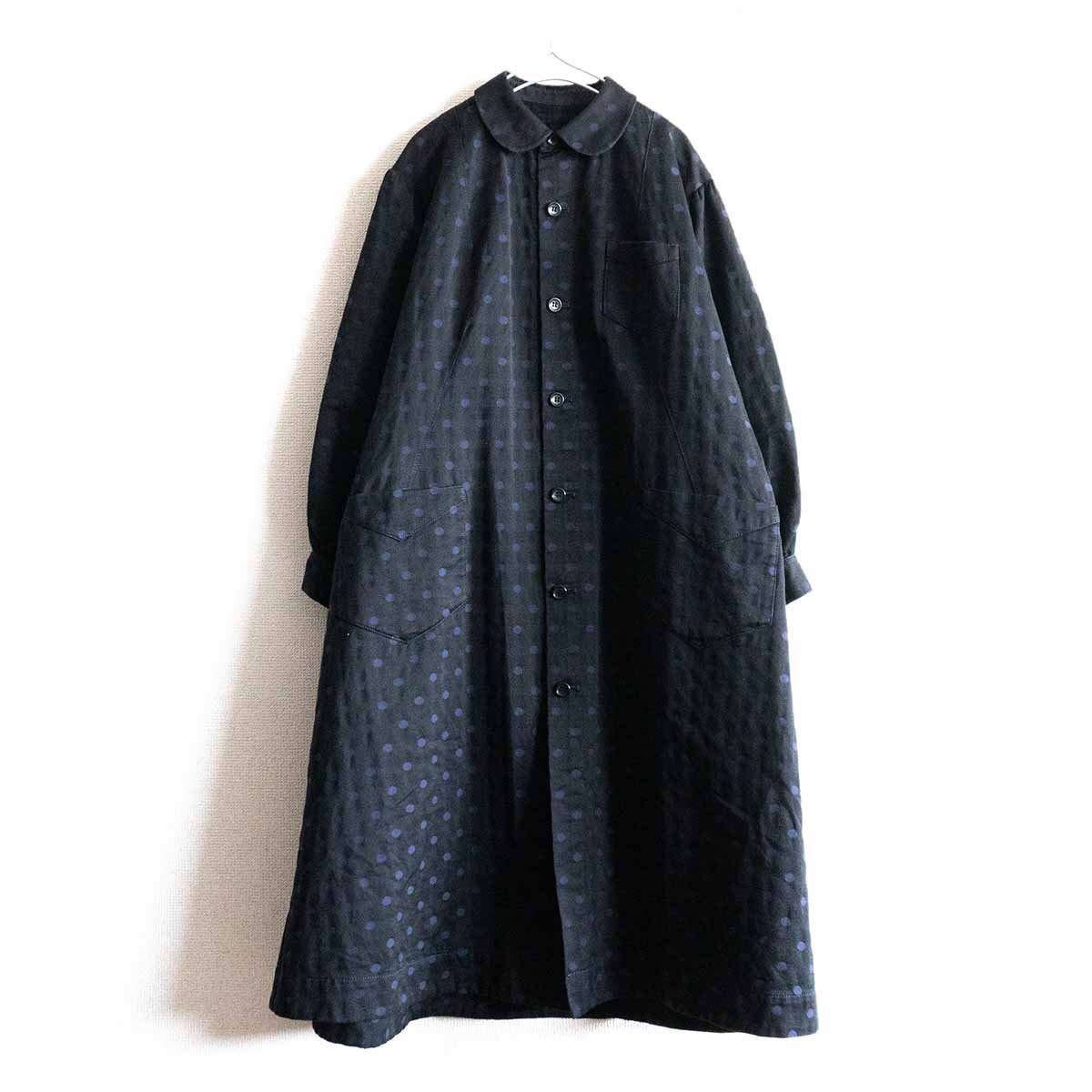 [ ultimate beautiful goods ]tricot COMME des GARCONS [2020SS/ circle collar dot One-piece ]M Toriko Comme des Garcons 2404412