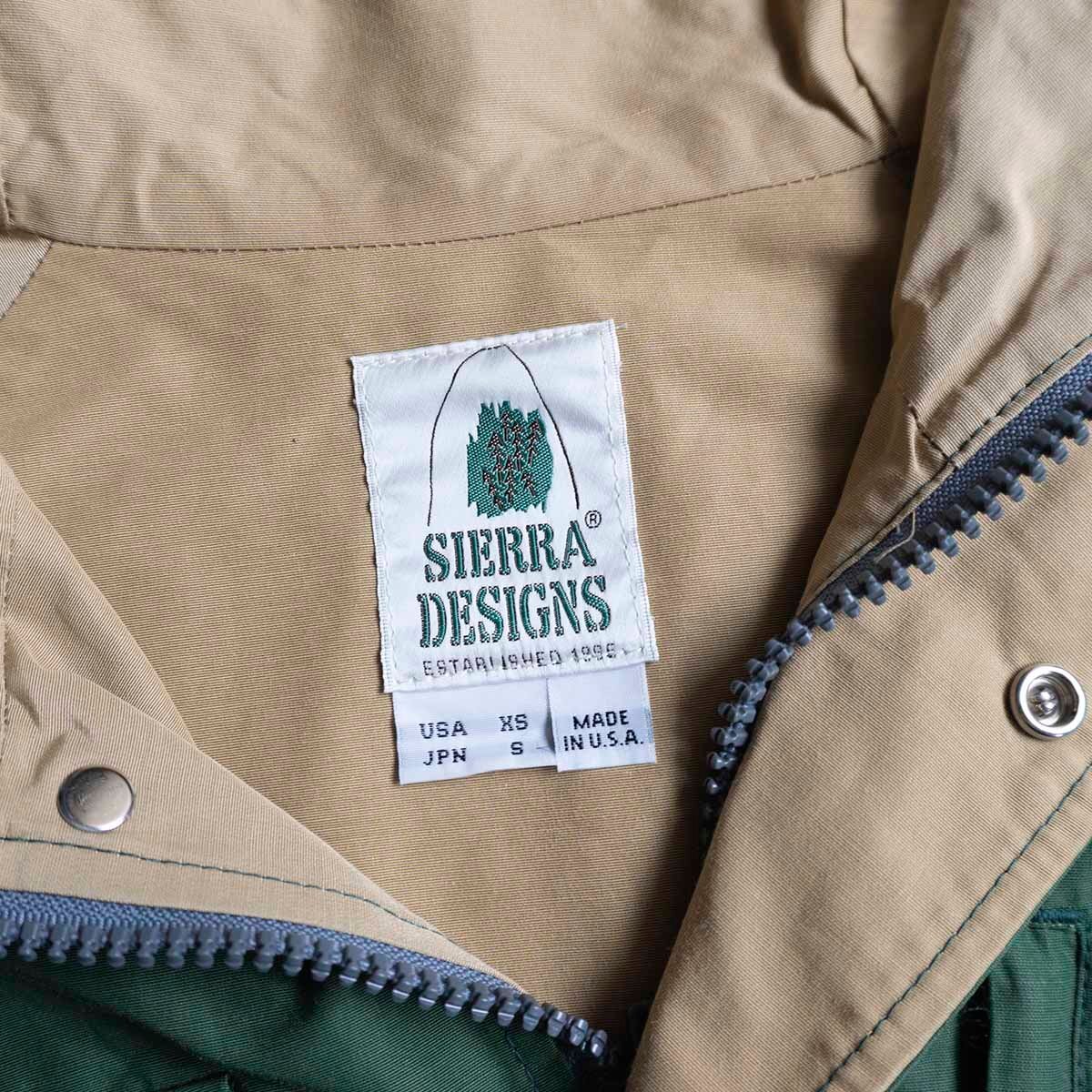 [ beautiful goods ]Sierra Designs [USA made 60/40 Cross mountain parka ] S green jacket Sierra Design 8001 u2404192