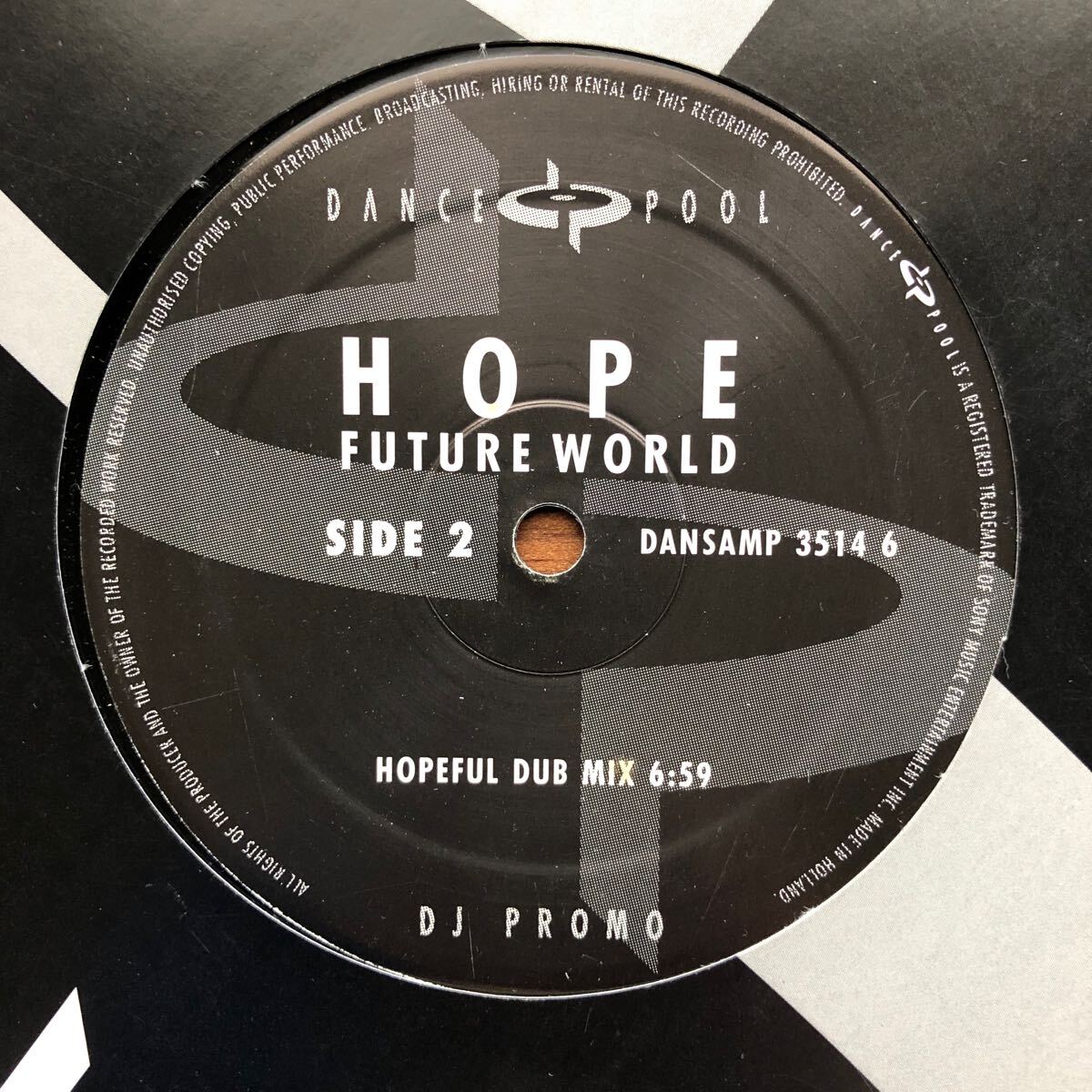 【reggae-pop】Hope / Future World［12inch］オリジナル盤《O-289》_画像3