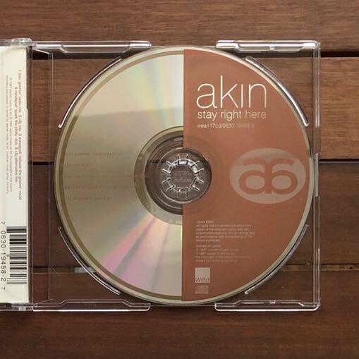 【r&b】Akin / Stay Right Here［CDs］《10b091》_画像3