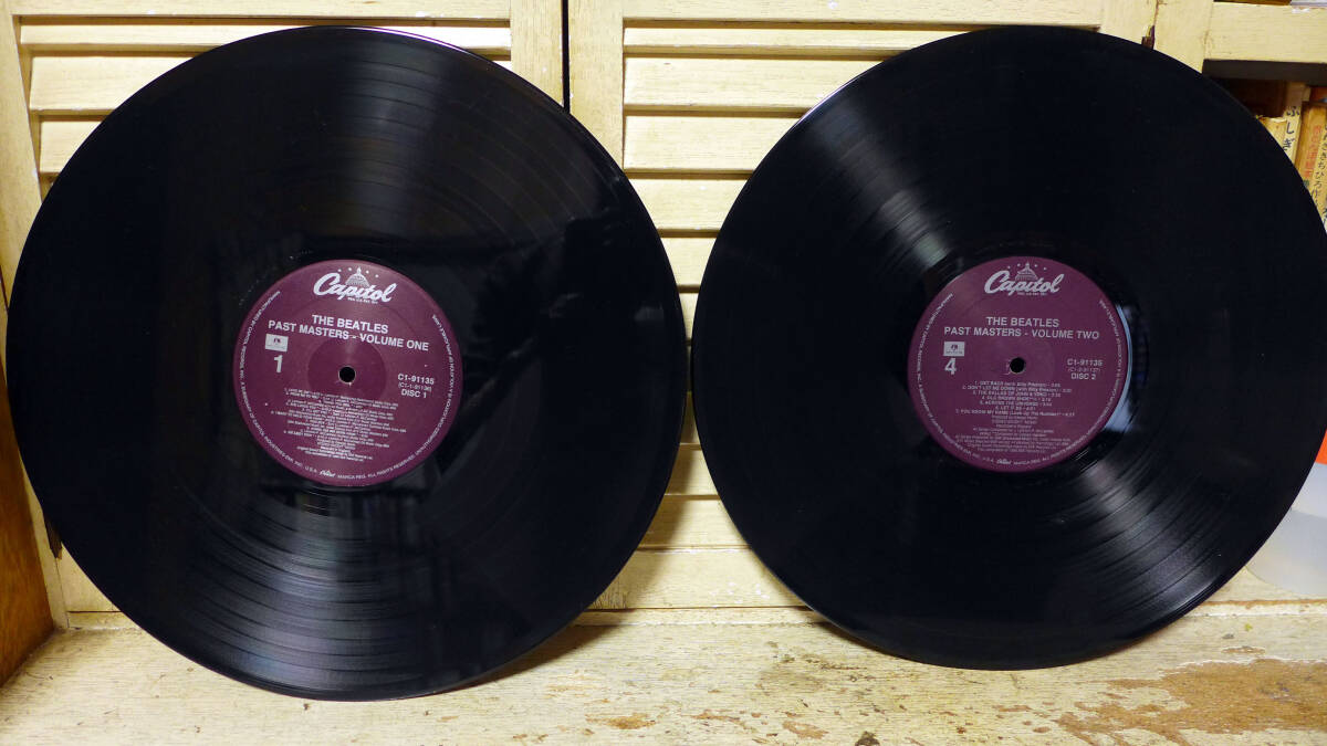ザ・ビートルズ～Past Masters/Vol.1&2、米Capitol/C1-91135・2枚組「LP」の画像4