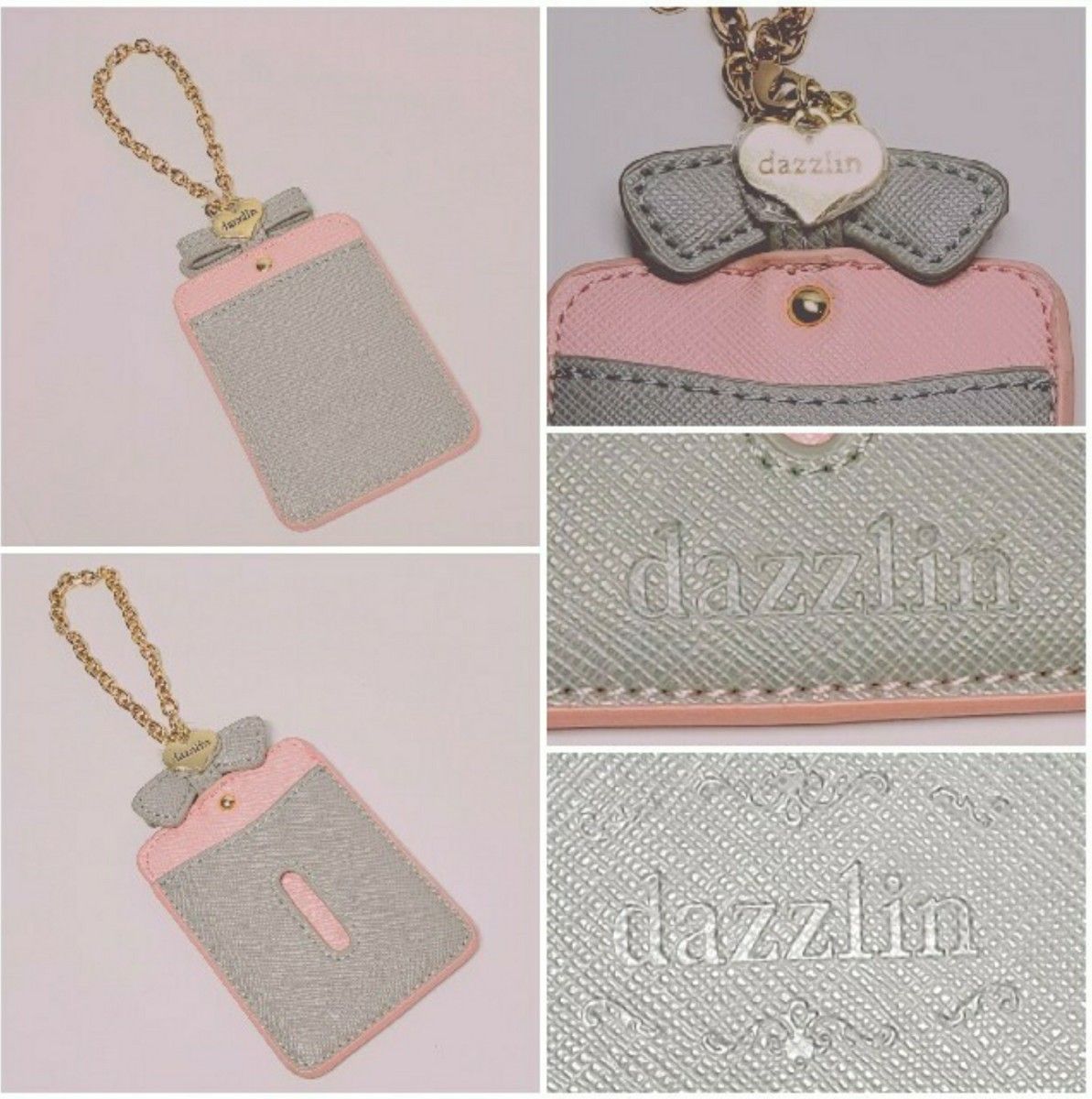 新品 dazzlin ダズリン パスケース＆スカーフ付き ハンドバッグ 2way ピンク 推し活 ブランド お得なまとめ売り 鞄