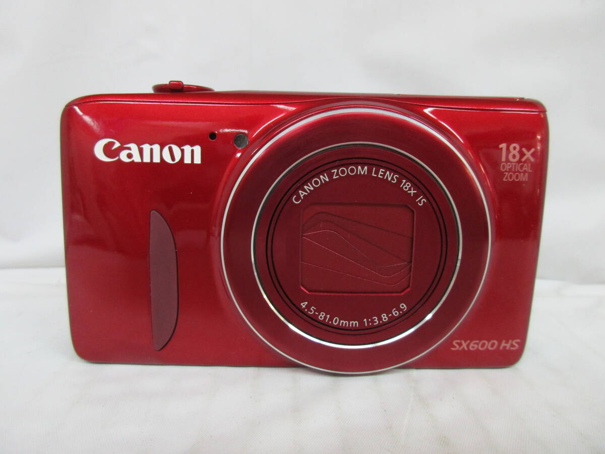 T3-29　Canon(キヤノン)　デジタルカメラ 【PC2050】 PowerShot SX600HS　CANON ZOOM LENS 18× IS 4.5-81.0㎜ 1：3.8-6.9_画像2