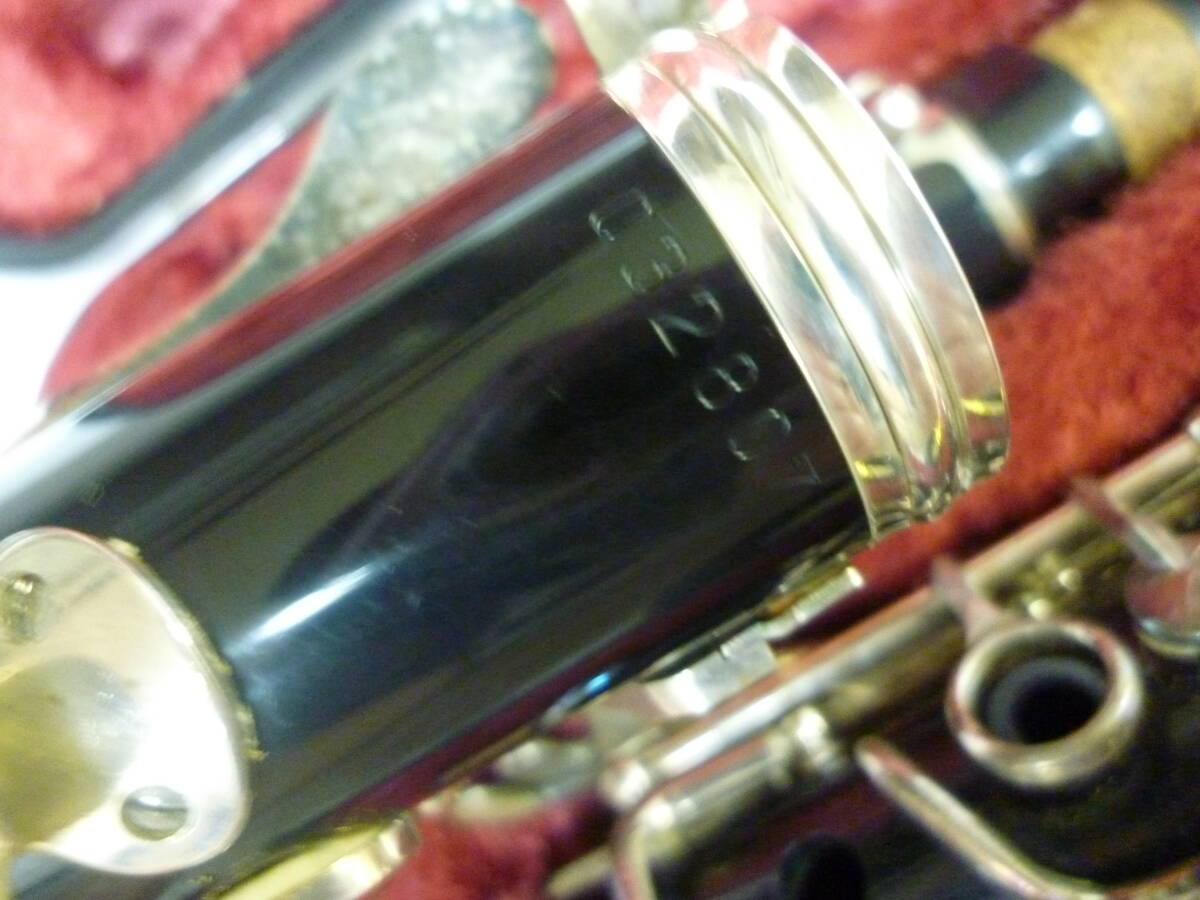 Y4-2 YAMAHA(ヤマハ) 【 YCL 27 】 クラリネット / マウスピース 木管楽器 ハードケース付の画像7
