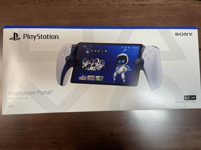 中古美品/使用頻度低☆PS5 PlayStation Portal リモートプレーヤー CFIJ-18000 ＋シリコンカバー ＋ ガラスフィルム セットの画像1