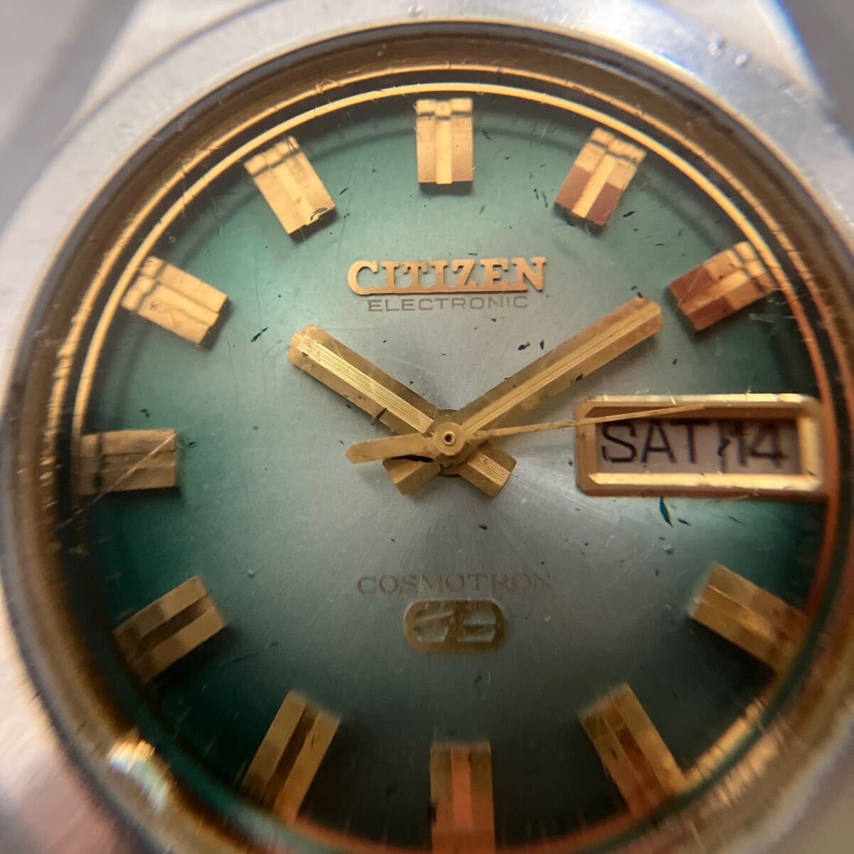 CITIZEN シチズン／ELECTRONIC 腕時計　COSMOTRON コスモトロン　4-790529Y ジャンク品