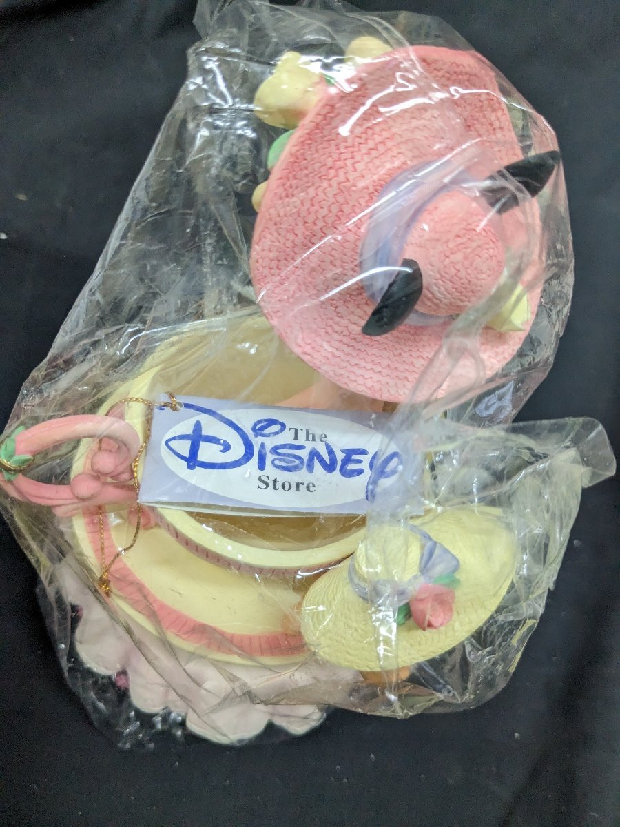 未使用 保管品 2個セット Disney Minnie Musical Figurine Tea Party オブジェ オルゴール フィギュア ディズニー ミニーの画像4