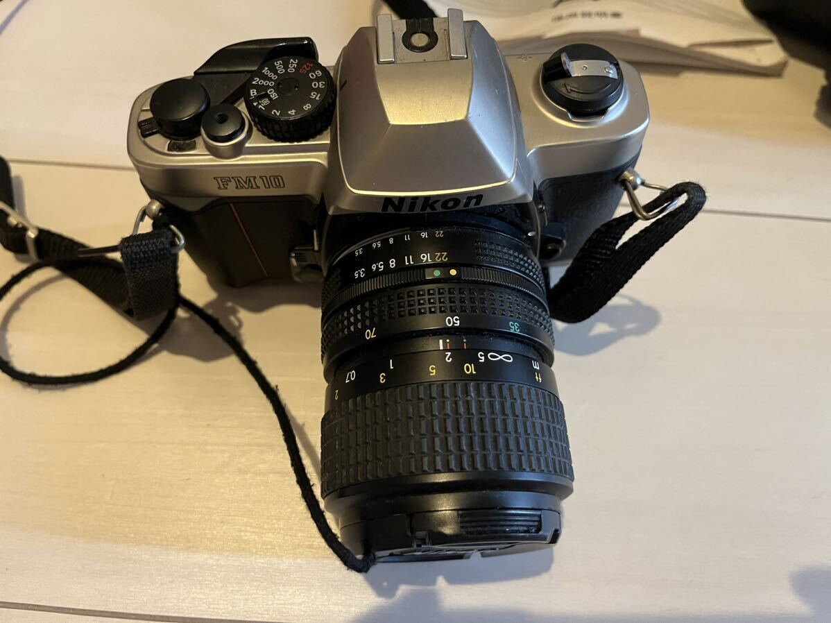 フィルムカメラ Nikon ニコン　F-801 FM10 YASHICA ヤシカ　Electro35 計3台セット　ストロボ付き_画像4