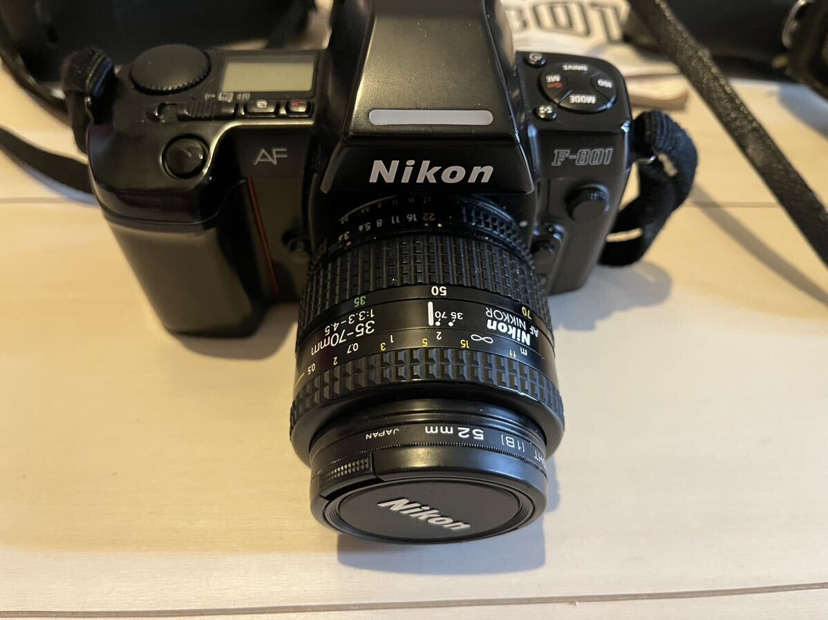 フィルムカメラ Nikon ニコン　F-801 FM10 YASHICA ヤシカ　Electro35 計3台セット　ストロボ付き_画像3