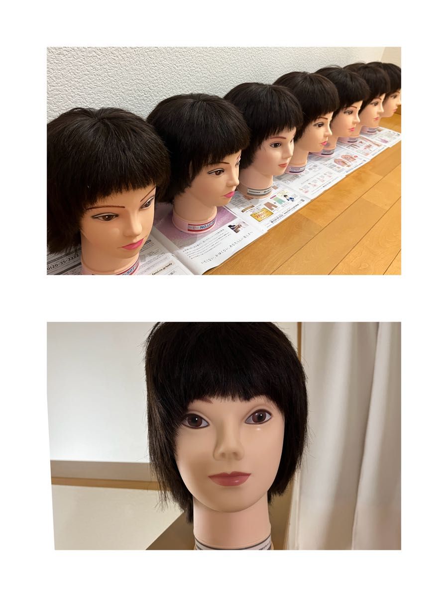 8体 カットウィッグ 美容師 練習 マネキンヘッド マネキン 理容 8体 カットウィッグ 美容師 練習 マネキンヘッド マネキン 理容