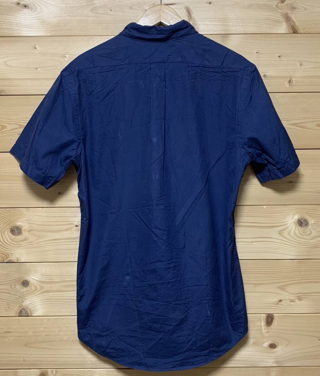 入手困難品★美中古・ POLO RALPH LAUREN（ラルフローレン）★半袖BDシャツ　NAVY　サイズM_画像2