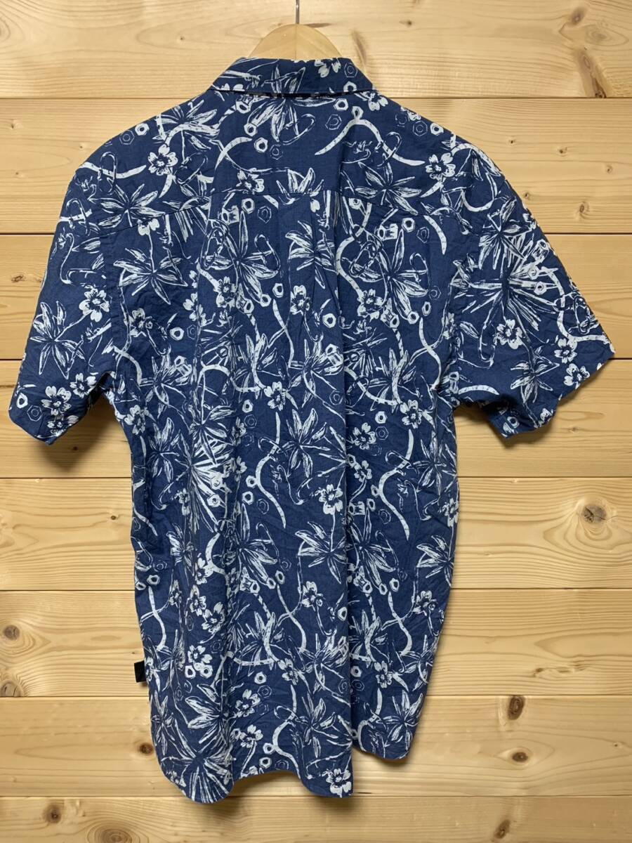 入手困難品★美中古・ Patagonia パタゴニア★ 半袖シャツ ORGANIC COTTON NAVY サイズLの画像4