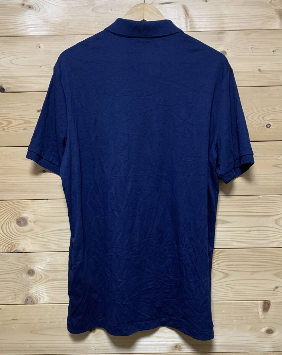 入手困難品★美中古・ POLO RALPH LAUREN（ラルフローレン）★ポロシャツ　CLASSSIC FIT　マルチロゴ　NAVY　サイズM_画像2