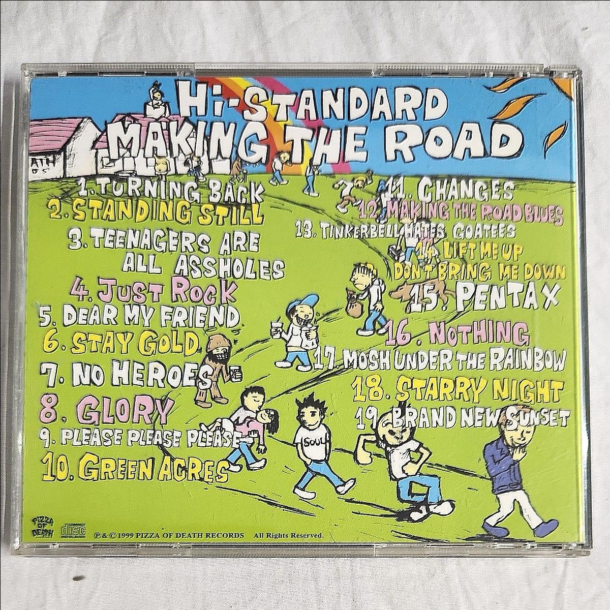 う4) CD ハイスタンダード ハイスタ MAKINGTHE ROAD Hi-STANDARD