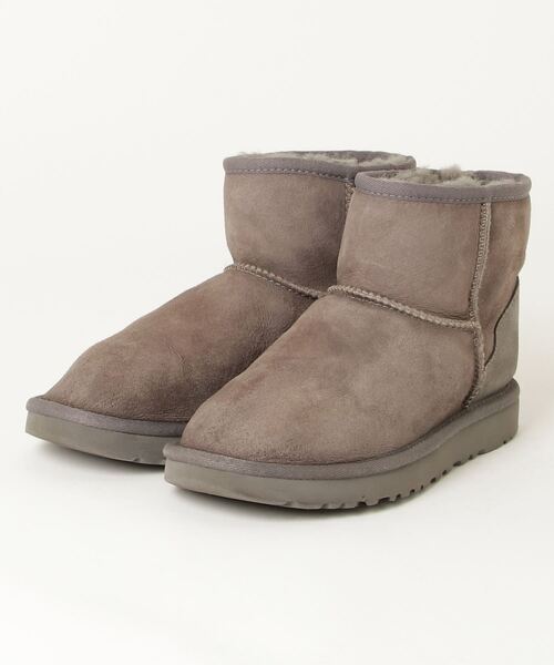 レディース 「UGG」 ムートンブーツ 23cm グレー_画像1