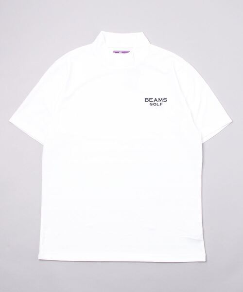 メンズ 「BEAMS GOLF」 半袖Tシャツ M ホワイト_画像1