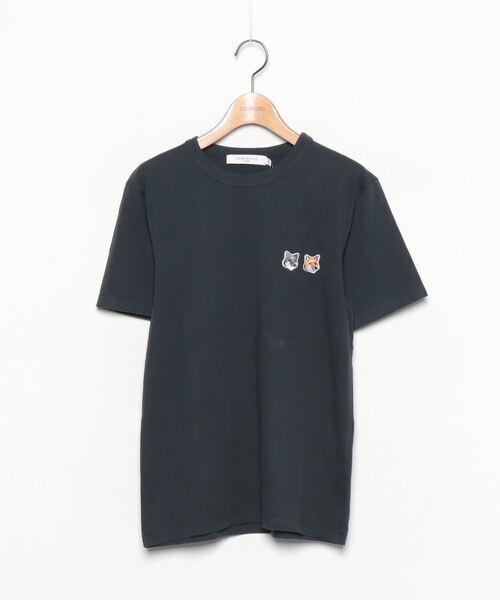 メンズ 「Maison Kitsune」 半袖Tシャツ XX-SMALL ブラック系その他2_画像1