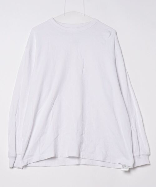 メンズ 「BEAMS T」 長袖Tシャツ SMALL ホワイト_画像1