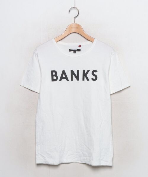 「BANKS」 半袖Tシャツ S ホワイト メンズ_画像1