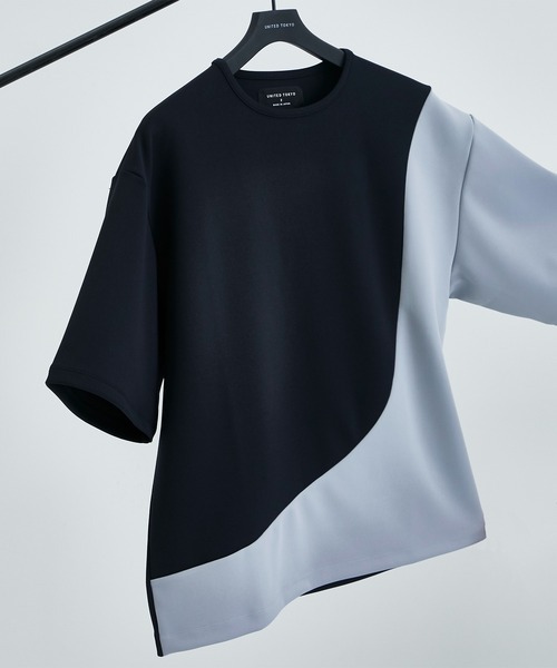「UNITED TOKYO」 半袖Tシャツ 1 ブラック メンズ_画像1