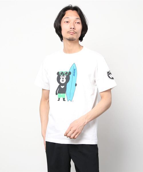 「BEAMS T」 半袖Tシャツ S ホワイト メンズ_画像1